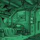 Illustration for article titled The Secret Interior of a Vogon Captains Quarters